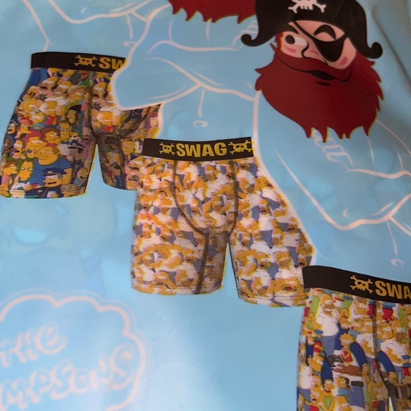 The Simpsons SWAG Boxer Brief Set - Picture 4 of 7